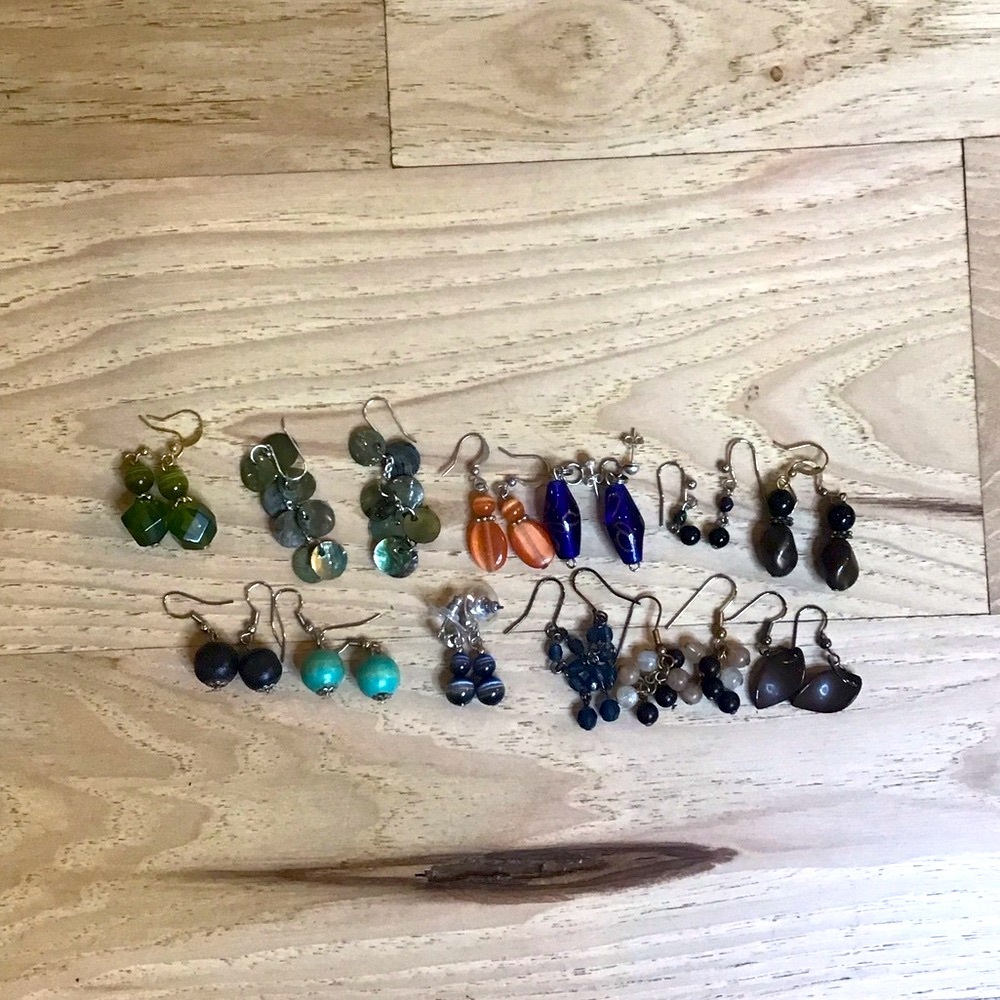 3/$20 + $4.99 SHIPPING  ON ALL JEWELRY OVER $15 Boho Earring Lot
